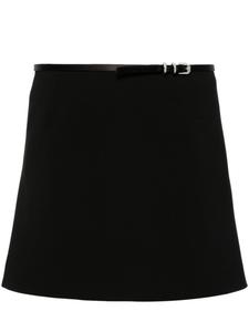 Givenchy юбка мини с поясом, черный