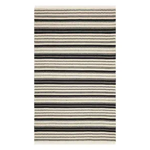 Полосатый шерстяной ковер «Килим Эмма» Safavieh, мультиколор, 244x305 см