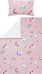 Постельное белье Erwin Müller 206726 2-teilig, 100x1x135 см, розовый