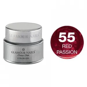 Гель-лак Glamour Color Gel 55 - 5 миллилитров Vip