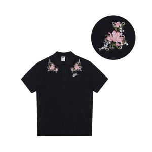 Nike Спортивная поло мужская black