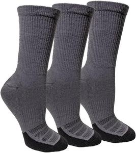 Carhartt мужские SS9933M Force Midweight Logo короткие носки-следки 3 шт, Carbon Heather