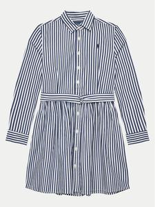 Платье-рубашка regular fit 313934134003 Polo Ralph Lauren, синий