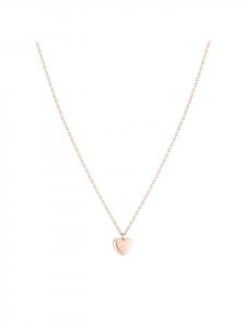 LIEBESKIND BERLIN Небольшое колье "Мое сердце" в розовом цвете