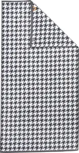 Done. полотенце для душа "Daily Shapes Bird", (1 шт.), жаккардовая ткань, современный узор 70х140 см (1 шт.), антрацит-белый