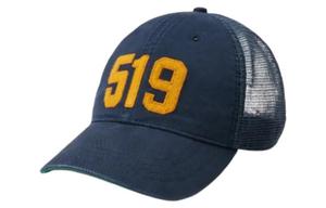 Хлопок, эластан, полиэстер Бейсболка Мужская Синяя Polo Ralph Lauren