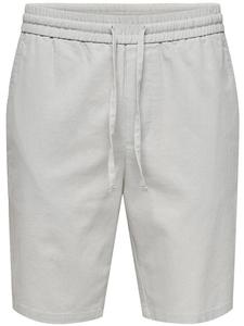 Тканевые шорты ONLY & SONS, светло-серый