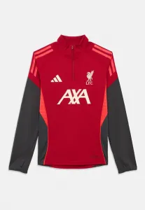 Детская толстовка унисекс с символикой футбольного клуба «ливерпуль» для тренировок перед соревнованиями. Adidas Performance, Strawberry Red
