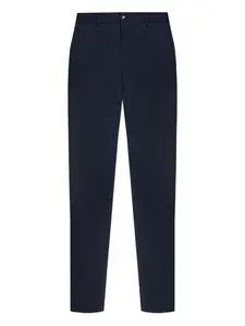 Хлопковые брюки с плоским передом ETRO, синий