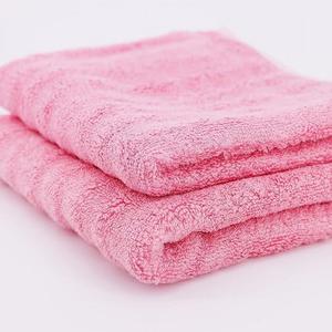 Комплект банных полотенец Nvzi 2 шт, розовый