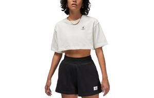 Спортивный укороченный топ женский Sail белый Jordan