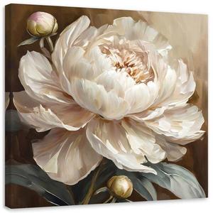 Картина арт-принт KUNSTLOFT Bloom of Tranquility 2, бежевый