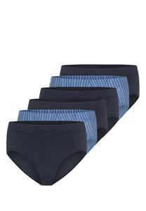 Трусы Schiesser Mini/Unterhose 95/5 Essentials Organic Cotton, темно синий