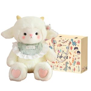 Плюшевая игрушка Cartoon Panda, Cute Lamb, Adorable Puppy высота 45см/60см MIXIANG