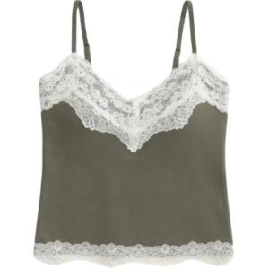 Женская майка Abercrombie＆Fitch, оливковый