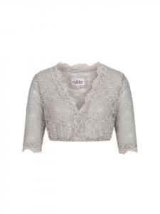 Блузка Laura с рукавами 3/4 в серебристом цвете Nübler