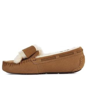 Кроссовки (WMNS) UGG Dakota Fur Bow 'Chestnut', коричневый