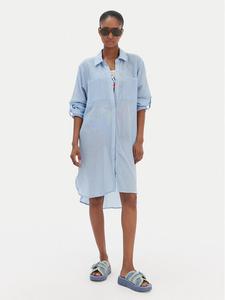 Рубашка relaxed fit Crinkle 55536-CU Seafolly, голубой