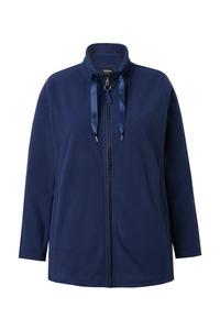 Ulla Popken Флисовая куртка в цвете Night Blue