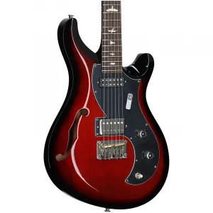 Электрогитара PRS Paul Reed Smith S2 Vela Semi-Hollowbody (с чехлом), цвет Scarlet Sunburst