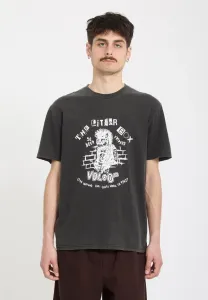 Футболка с принтом "пункат" Volcom, Black