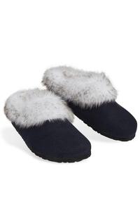 Тапочки из искусственного меха Dunlop, синий