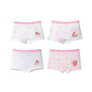 Детские трусики Disney, 4 Pieces Set (Large Strawberry + Large Grid + Small Strawberry + Small Grid)