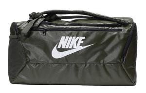 Спортивная дорожная сумка из полиэстера унисекс хаки зелёный Nike