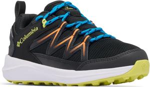 Водонепроницаемые унисекс-детские кроссовки Columbia Peakfreak Rush, Black/Voltage
