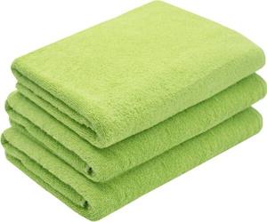 Полотенце для душа Zollner 00000084 3 шт, 70x1x140 см, зеленый