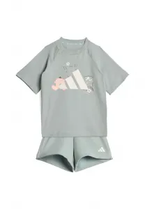Tiro_Nster детский спортивный костюм Adidas Performance, Sage/White