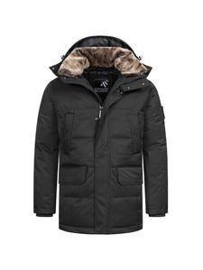 Зимняя куртка AS-456 черного цвета Alessandro Salvarini