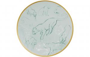 Тарелка HERMES, зеленый