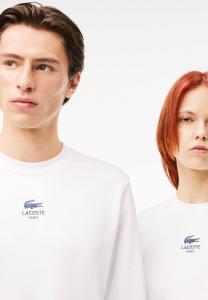 Толстовка с капюшоном UNISEX Lacoste, кремовый