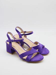Сандалии на плоской подошве Belucci Sandaletten, фиолетовый