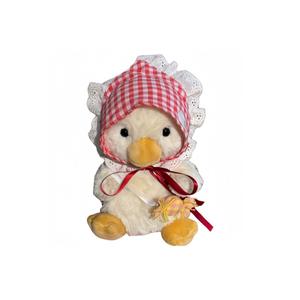 AIQINGCAOZHILIAN(WANJU) Плюшевая игрушка Sweet And Cute Yellow Duck Dolls высотой 15 см