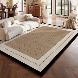 Budis Ковер 180х250 см для гостиной в французском винтажном стиле, водостойкий, с узором "Звездный сад", утолщенный