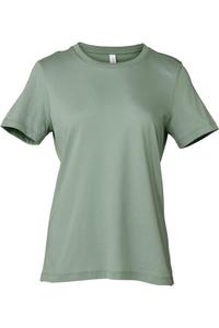 Женская свободная футболка из джерси BELLA + CANVAS, цвет sage