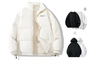 BOBBY ABLEY Унисекс пуховик, Ecru (Includes A Random Sweatshirt)