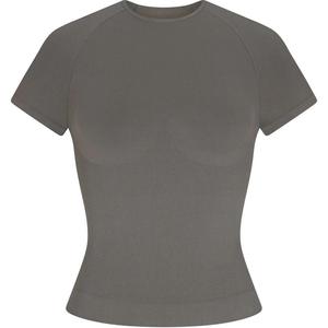 Футболка женская GUNMETAL/Бронза Skims