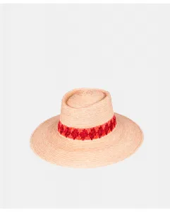 Шляпа с пальмовым соломенным волокном La Mansa, оранжевый