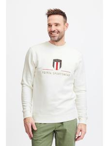 Толстовка FQ1924 Sweatshirt FQWilliam logo crewneck 21900659 Cooler Pullover mit Logo-Detail, белый