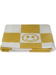 Детское одеяло с рисунком смайликов Kindsgut