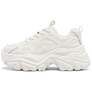 Низкие дышащие кроссовки на массивной подошве, высота 6 см, женские AGSDON, Beige