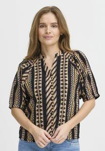 Блузка на пуговицах LEZIA PULZ, черный