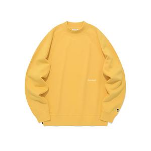 Свитшот осенний унисекс COVERNAT, желтый