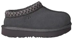 Детские тапочки UGG Tasman 2 цвета «Обсидиан», серый