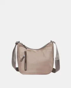 Средняя сумка через плечо светло-коричневого цвета Mandarina Duck, светло-коричневый