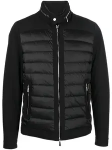 Пуховик с высоким воротником Moorer, черный