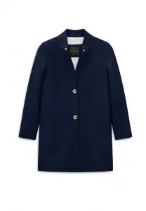 Итальянское короткое пальто aus reiner Bugatti, Marine